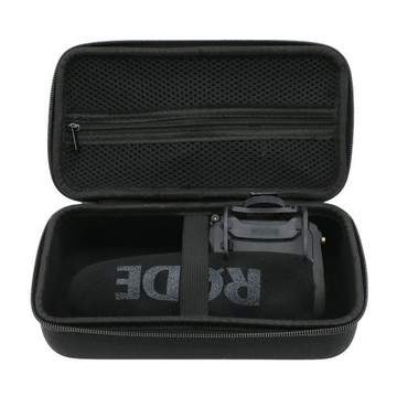 適用RODE羅德videomic Pro+ Plus收納包單反麥克風相機話筒硬殼盒