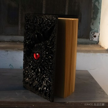 🔥可開發票#3D浮鵰記事本學生素描本複古龍眼書本浮鵰裝飾手賬本#免運