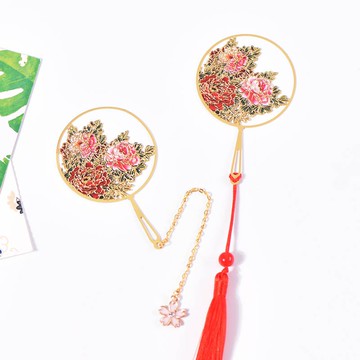 70種 古風金屬文創書籤  鏤空書籤 扇形書籤 中國風書籤 中式書籤 文青書籤 禮品書籤 書籤工藝