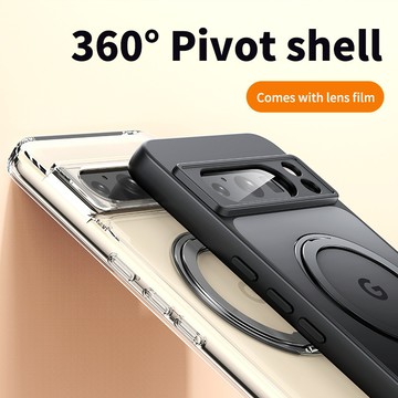 ✅新北發貨✅ 谷歌 Google pixel 10A 9A 8 Pro XL 膚感磁吸360旋轉磁吸支架防摔手機保護殼