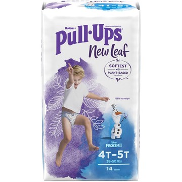 Huggies Pull-Ups New Leaf Training Pants for Boys Size 3.5 14 Diapers