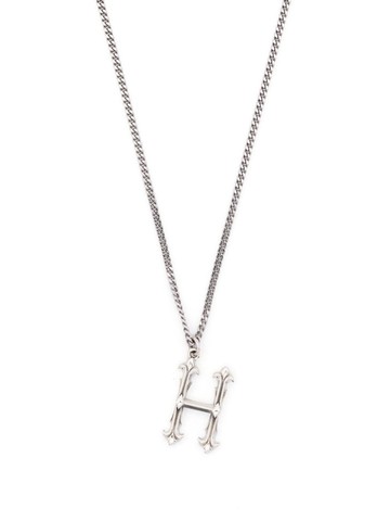 Emanuele Bicocchi - statement-pendant polished-finish necklace - unisex - Sterling Silver - One Size