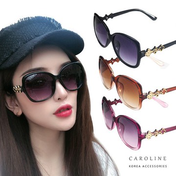 3色 年度最新網紅款新潮抗UV太陽眼鏡 72216