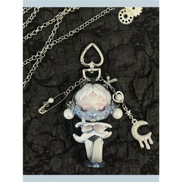 (免運)正版泡泡瑪特SKULLPANDA聲音系列鑰匙扣車鑰匙扣包包掛件生日禮物