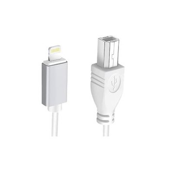 SAFEHOME Lighting 公轉 USB-B公 MIDI 電鋼琴/電子琴用轉接線 1M長  CA7102