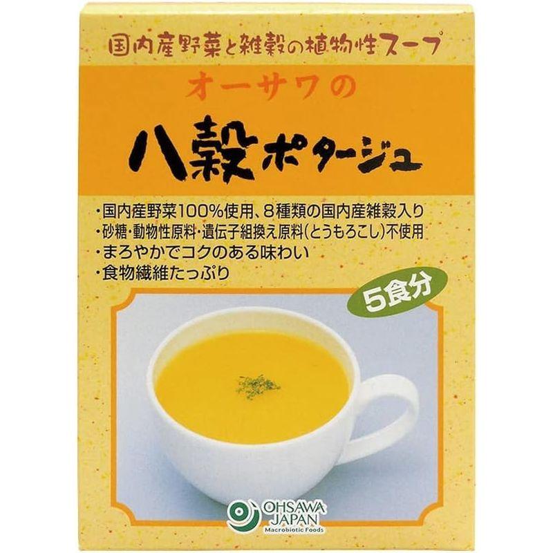 オーサワ オーサワの八穀ポタージュ（粉末） 75g(15g×5袋入) 12個