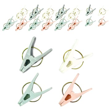 防風曬衣夾 強力防風 耐用  顏色隨機  100個