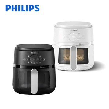 【蝦皮直營】Philips 飛利浦 星樂視 4.2L透視海星氣炸鍋 NA221 (白/黑) 廚房家電