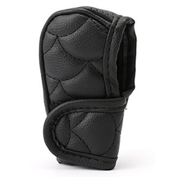 Urban Car 皮革魔鬼氈排檔桿套 黑色 1個