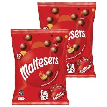 麥提莎 麥芽脆心巧克力 樂享包  144g  2包