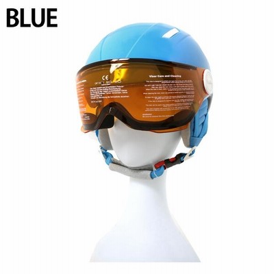 【美品】HEAD MOJO Visor ヘルメット XS-S 青 52-56cm Mr. Mojo Visor