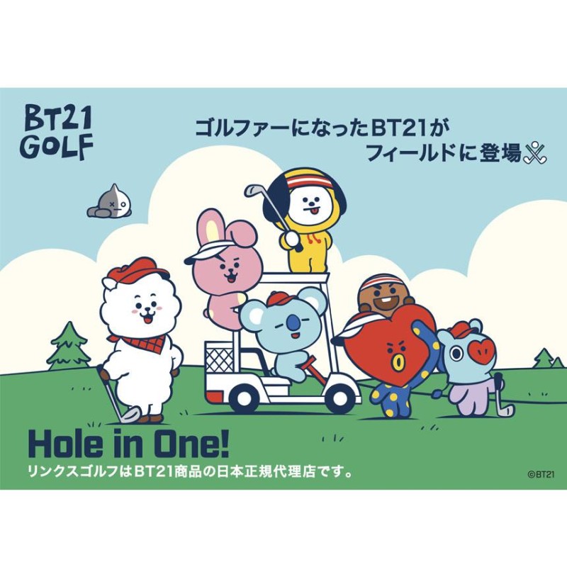 BT21HOLE IN ONE ビーティーイシビルホールインワンミニトートバック