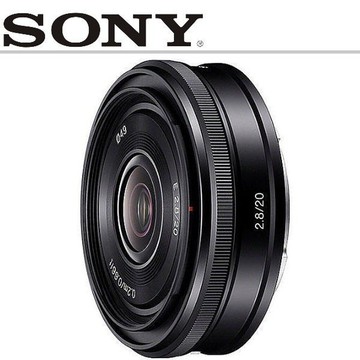 SONY SEL20F28 E 20mm F2.8 E接環專用 定焦 餅乾鏡 20mm 公司貨【中壢-水世界】