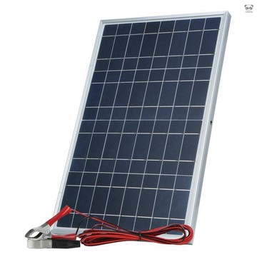 優品30 單晶太陽能充電器 12V&18V 便攜式太陽能戶外發電板IP65防水等級（實際功率15）