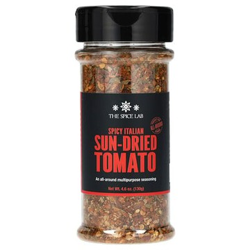 The Spice Lab, 義大利自然乾燥番茄調味料，4.6 盎司（130.4 克）