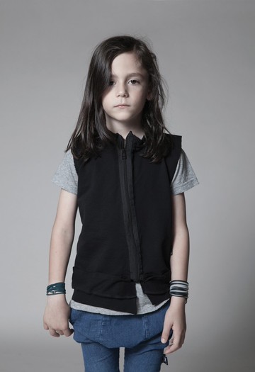 2015春夏 NUNUNU Deconstructed 造型拉鍊背心