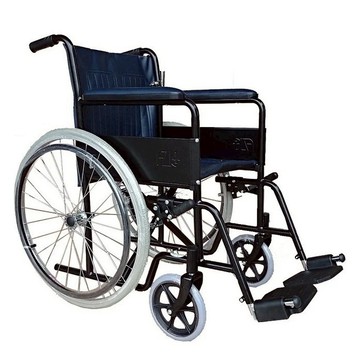 【海夫健康生活館】高日鑫機械式輪椅(未滅菌) 烤漆 鐵製輪椅 (FZK-105/106)