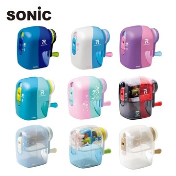 日本 SONiC 削鉛筆機 自動退筆 手動削鉛筆機 削鉛筆器 透明 削鉛筆 削鉛筆機 TOGA RETURN