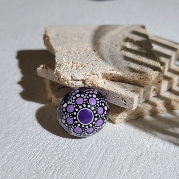 Mandala 手繪曼陀羅磁石貼 / 磁鐵 (只限香港)