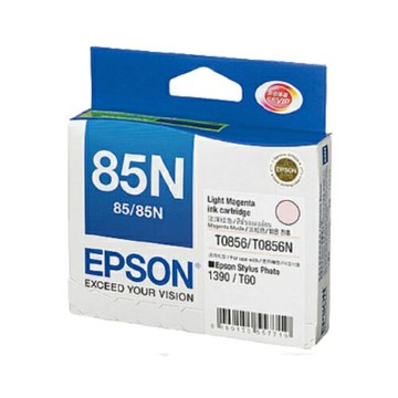 EPSON 淡紅色原廠墨水匣 / 盒 T122600 NO.85N｜領券最高折$220