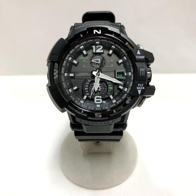 G-SHOCK ジーショック 【men3644D】 CASIO カシオ 腕時計 GW-A1100-1A3JF スカイコックピット 電波ソーラー 中古  GB | LINEショッピング