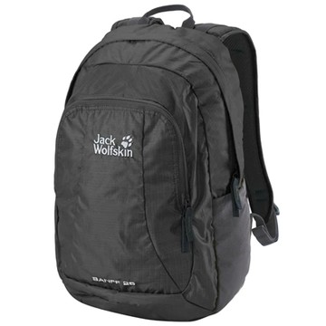 【Jack Wolfskin 飛狼】限時7折↘BANFF 休閒背包 健行背包 25L『黑灰』 213005