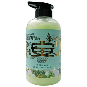財神小舖 澡平安 除穢艾草沐浴露 500ml/60ml  1瓶