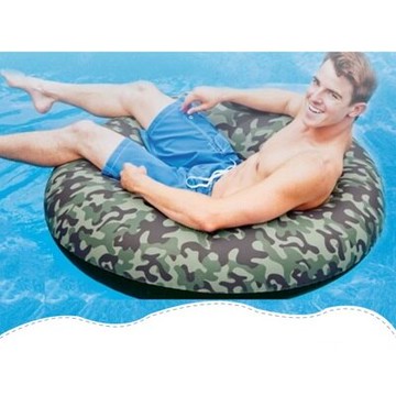 現貨+預購 游泳圈成人救生圈-加厚加大迷彩手把水上活動坐騎浮板73ez22【獨家進口】【米蘭精品】
