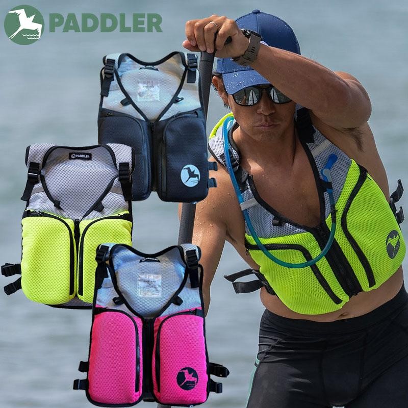 パドラー SUP ライフベスト PADDLER PRO RACING PFD SUP ライフベスト フローティングベスト サップ ライフジャケット  ライジャケ ケニー金子 KOKUA KANEKO PADD LINEショッピング