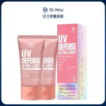 Dr. May 美博士 潤色清爽防曬乳SPF50+ PA++++(40ml)x2
