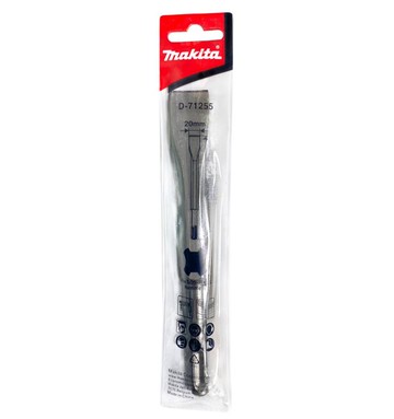 MAKITA 牧田 D-71255 四溝 扁鑿 平鑿 20x160mm 免出力電鑽用平鑿 免出力電鑽平鑿 扁鑿