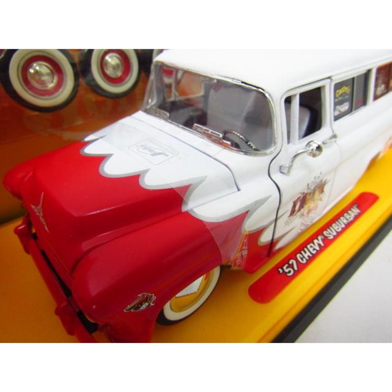 Jada Toys VonDutch GARAGE '57 CHEVY SUBURBAN 1/24スケール ミニカー☆TY10246 |  LINEショッピング