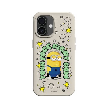 iPhone 16 SolidX 貝殼灰 - Minions - Minions - Your Face Right Now
