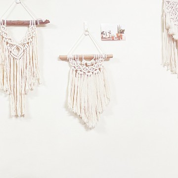 Macrame 掛毯【  Macrame Wall Hanging 】心願