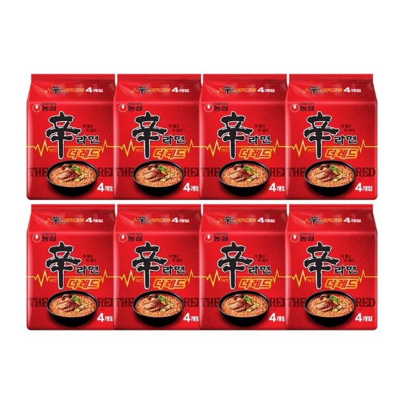 辛ラーメン ザレッド 125g X 32袋 おすすめ商品 韓国食品