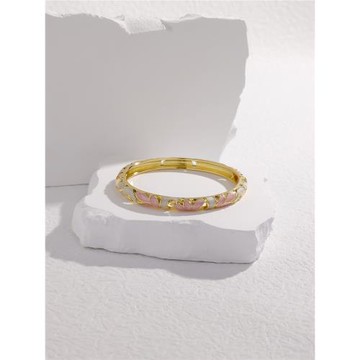 jtf掐絲琺瑯女復古風景泰藍手鐲