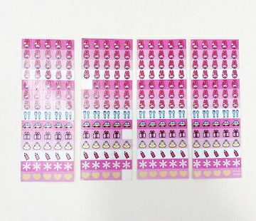 【震撼精品百貨】My Melody 美樂蒂 貼紙-紅 震撼日式精品百貨