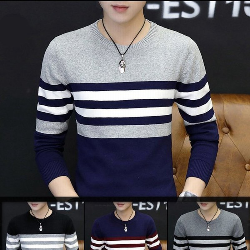 ニットボーダーメンズニットニットソフトタッチセータートップスキレイ目メンズファッション通販新作秋冬コーデ 通販 Lineポイント最大0 5 Get Lineショッピング