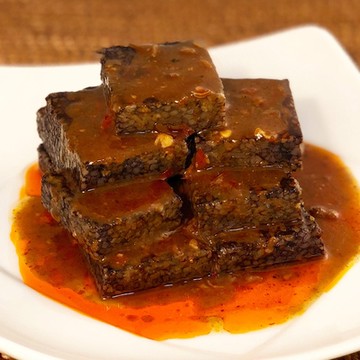 任選-大甲王記 麻辣米血(200G/包)