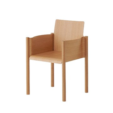 Kawara 扶手椅（橡木）