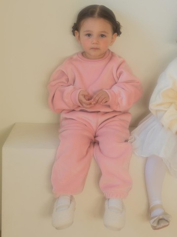 Double-Insulated Velour Jogger [Pink]