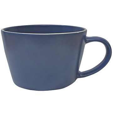 《CreativeTops》素雅寬口馬克杯-藍300ml-- 水杯 茶杯 咖啡杯