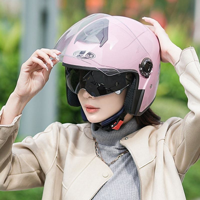 バイク用 ハーフ ヘルメット 半キャップヘルメット 男女兼用 超軽量