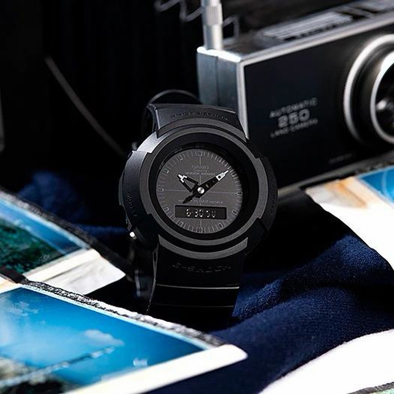 CASIO G-SHOCK aw-500 ブラック腕時計 G-SHOCK AW-500E-1E AW-500復刻 メンズウォッチ アナデジ 腕時計