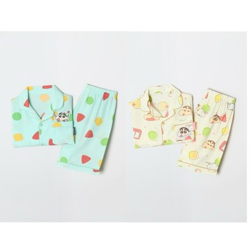 ✈️OaNa代購 韓國​​​SPAO 新款兒童蠟筆小新短袖睡衣 SPPPG25KU2