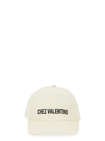 valentino garavani baseball cap with embroidery