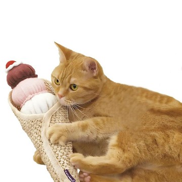 【日本CattyMan】來場貓咪紓壓的踢踢吧 ! 貓咪踢腿爪抓娃娃