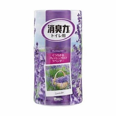 （まとめ）エステー トイレの消臭力 ラベンダー400ml 1セット（5個）〔×10セット〕