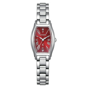 CITIZEN星辰 XC系列 EW5541-50W 酒桶型光動能時尚女錶 19.5 x32.1mm｜樂天領券現折★全館特惠中★指定刷卡回饋10%