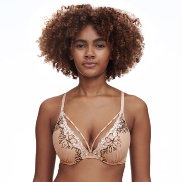 【Chantelle Pulp】集中托高內衣♥♥>B-D罩杯>膚色(22BNR)>Spice